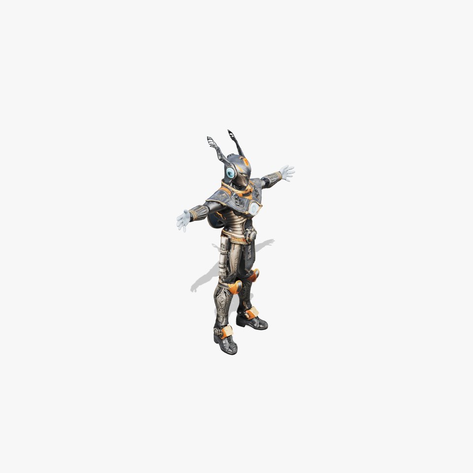 Ancient Warrior Armor model pack